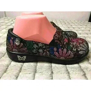 Alegria Womens Kel 564 Daisy Chain Size 6M EUR 36 Nurse Pro Loafer